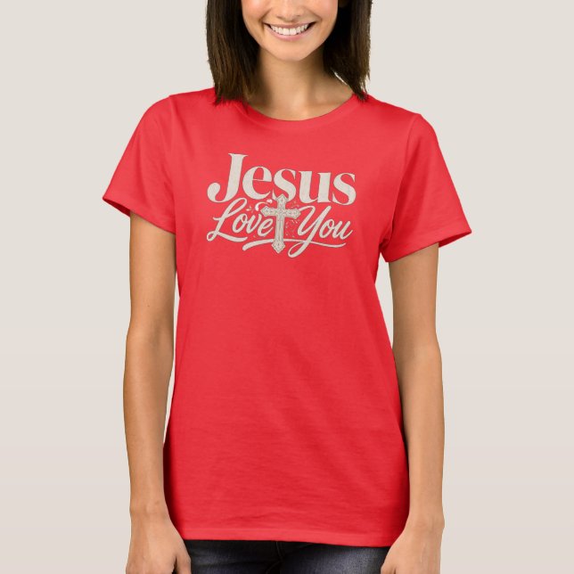 Camiseta Desenho de Sublimação Cristã (Frente)