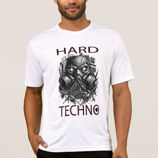 Camiseta Desenho de Techno Intenso (Frente)