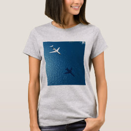Camiseta desenho de tema de avião