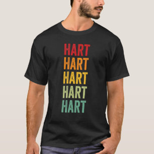 Camiseta Desenho de texto arco-íris do Condado de Hart Kent