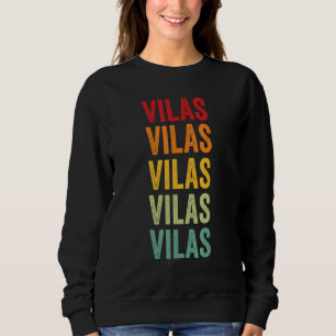 Camiseta Desenho de texto arco-íris do Condado de Vilas Wis