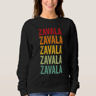 Camiseta Desenho de texto arco-íris do Condado de Zavala Te