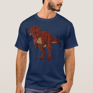 Camiseta Desenho de Tyrannosaurus Rex