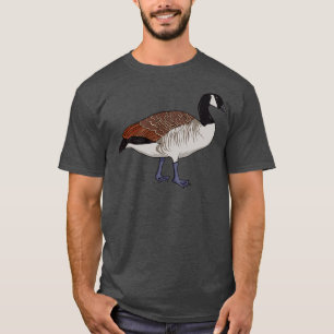 Camiseta Desenho de um ganso canadense