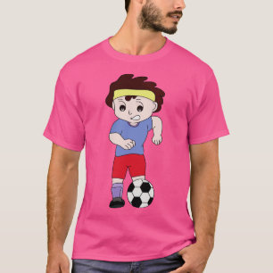 Camiseta Desenho de um garoto brincando