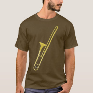 Camiseta Desenho de um Trombone
