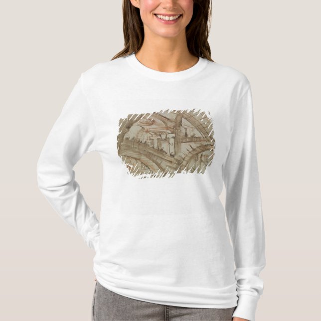 Camiseta Desenho de uma prisão imaginária (Frente)