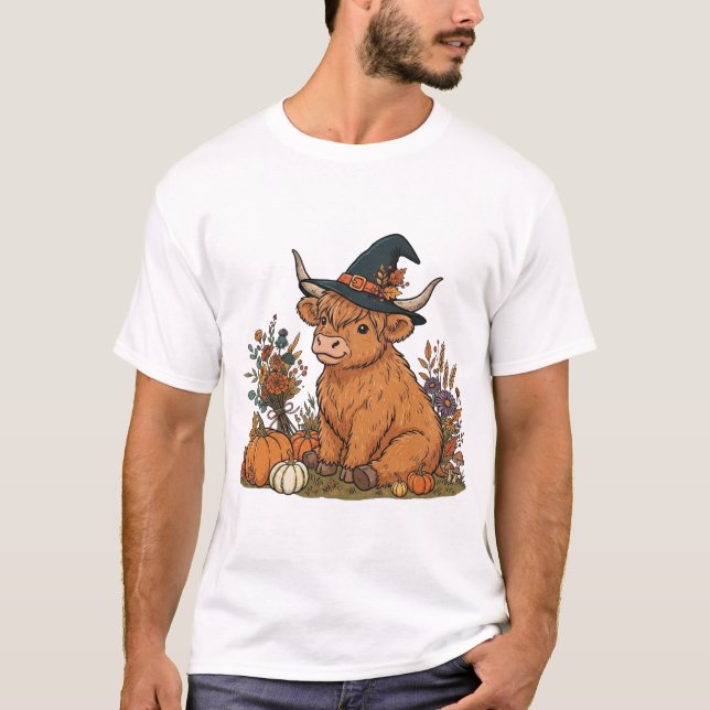 Camiseta Desenho de vaca (Frente)