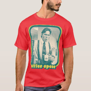 Camiseta Desenho de Ventilador do Bill Lumbergh Office Spac