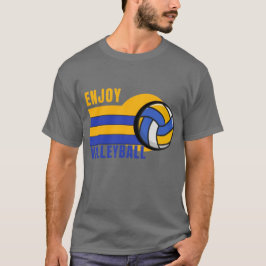 Camiseta Desenho de Volei para Apreciar