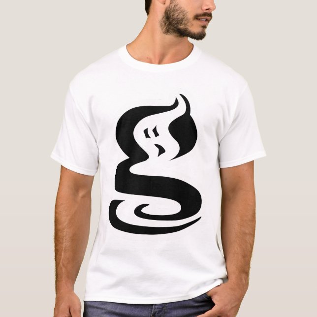 Camiseta Desenho Digital de Fantasma – Assombração Minimali (Frente)