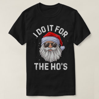 Camiseta Desenho Divertido de Natal do Papai Noel Legal