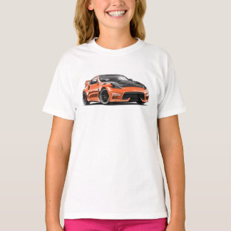 Camiseta desenho do 370z em pulseira para entusiastas de ca