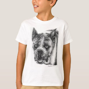 Camiseta Desenho do Boxer