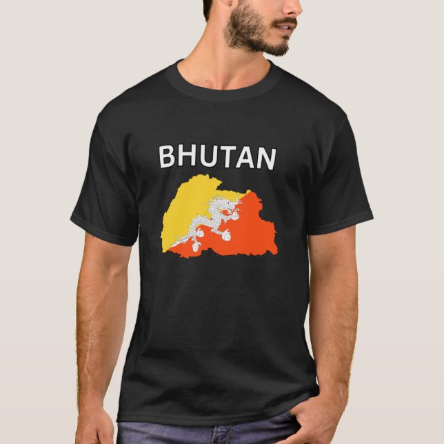 Camiseta Desenho do Butão (Frente)