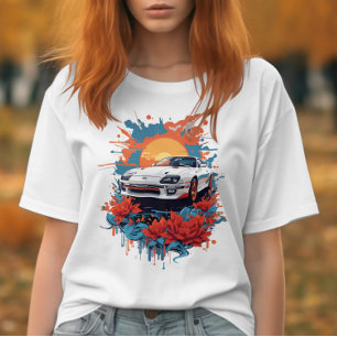Camiseta Desenho Do Carro
