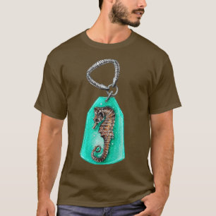 Camiseta desenho do cavalo marinho