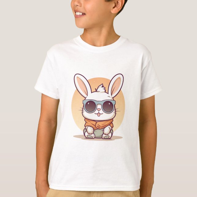 Camiseta Desenho do Coelhinho Fofo (Frente)
