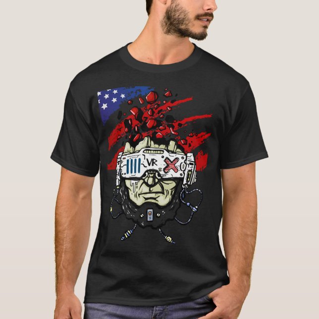 Camiseta Desenho do Ganesha. (Frente)