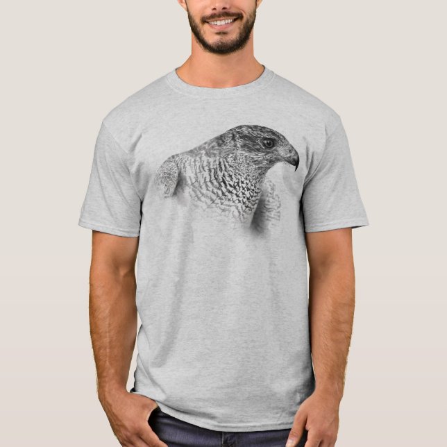 Camiseta Desenho do Goshawk (Frente)