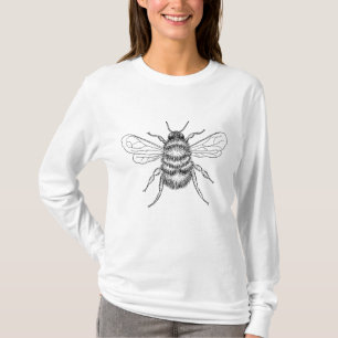 Camiseta Desenho do Inseto do Jardim