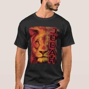 Camiseta desenho do Leão de Judá Hebreu Israelita