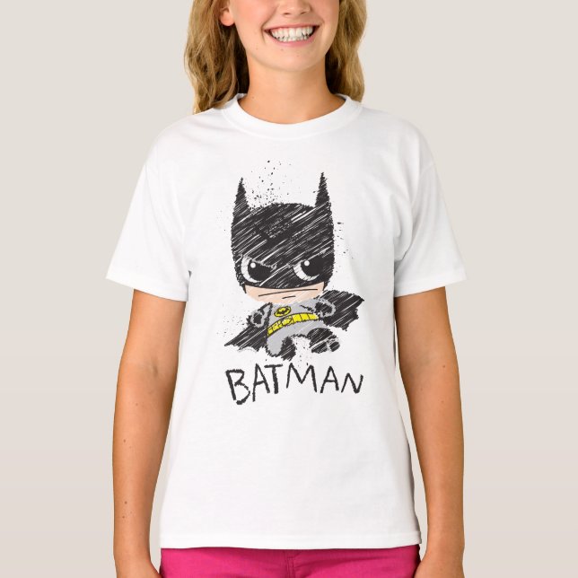 Camiseta Desenho do Mini Clássico Batman (Frente)