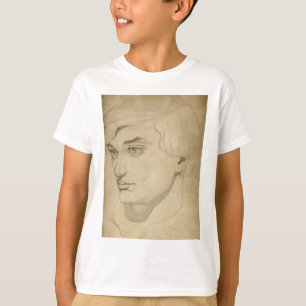 Camiseta desenho do Renascimento-estilo de um homem novo