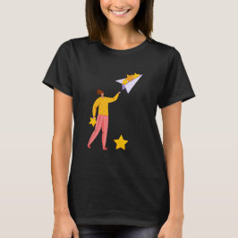 Camiseta desenho do tema Avião
