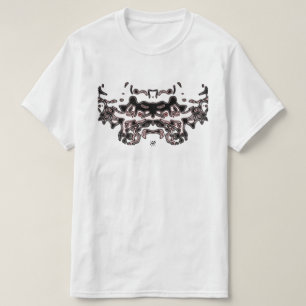 Camiseta Desenho do Tigre (Branco 1)