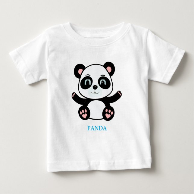 Camiseta Desenho do Urso Panda (Frente)