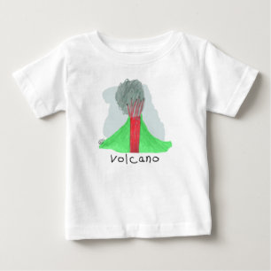 Camiseta Desenho do vulcão por Michael