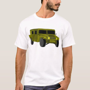 Camiseta Desenho dos desenhos animados do caminhão de