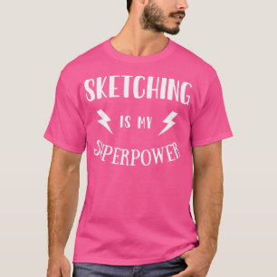 Camiseta Desenho É O Meu Superpoderoso Novel Sarcástico Inc