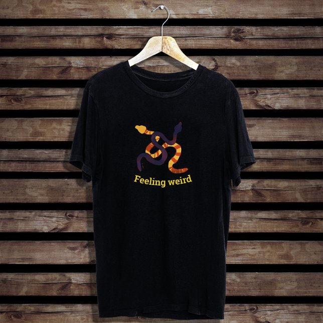 Camiseta Desenho engraçado de cobras multicoloridas desenha (Criador carregado)