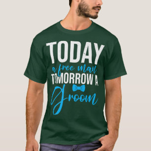Camiseta Desenho engraçado de despedida de solteiro do mari