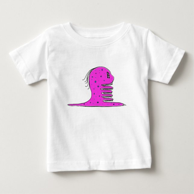 Camiseta Desenho estranho do dragão monstro (Frente)