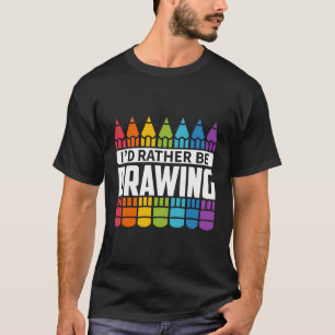 Camiseta Desenho - Eu Preferencialmente Estar Desenho