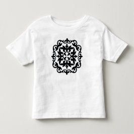 Camiseta Desenho Floral Ornamental