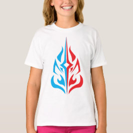 Camiseta Desenho Floral Ornamental