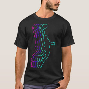 Camiseta Desenho Funcional De Basquete Para Ventilador E Ba