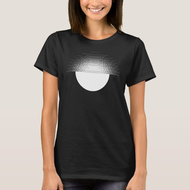 Camiseta desenho geométrico do sol (Frente)