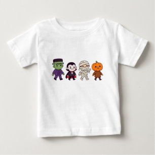 Camiseta Desenho Gráfico de Parada de Personagens Divertido