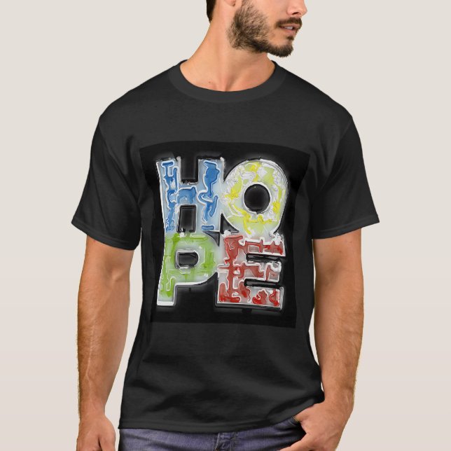 Camiseta Desenho HOPE (Frente)