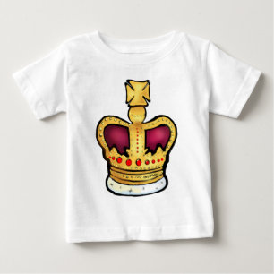 Camiseta Desenho lindo da coroa do jubileu de diamante
