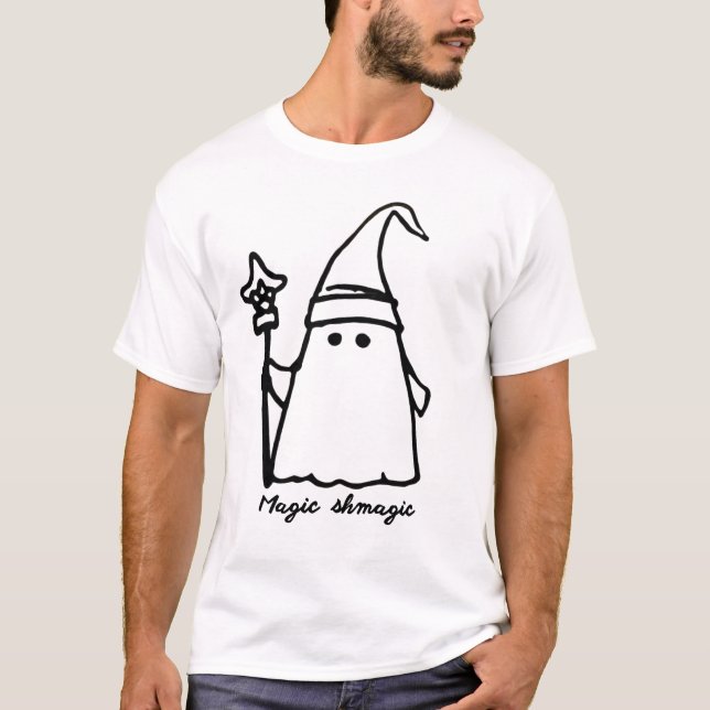 Camiseta Desenho Mágico de Desenho do Fantasma do Assistent (Frente)