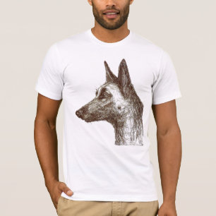 Camiseta desenho malinois