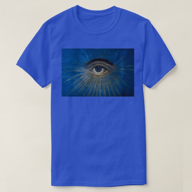 Camiseta Desenho ocular medieval (Frente do Design)