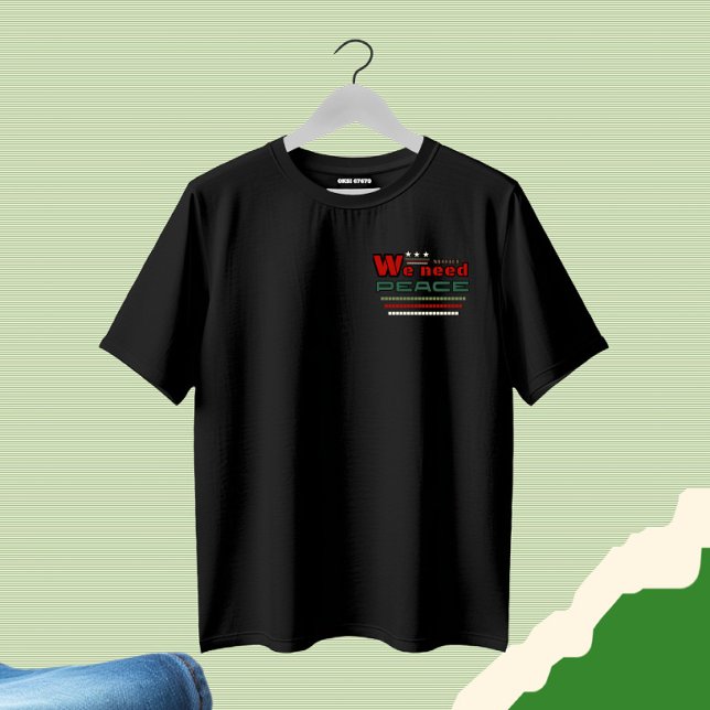 Camiseta Desenho pacífico (Criador carregado)