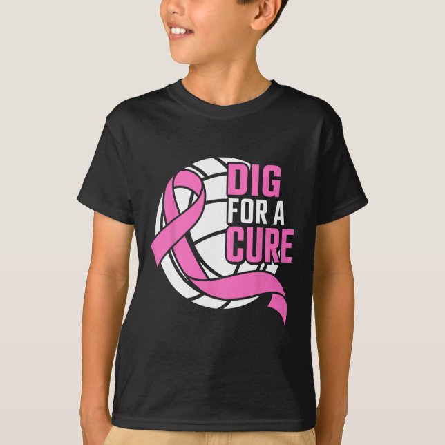 Camiseta Desenho Para Um Cancer De Mama Em Cura (Frente)